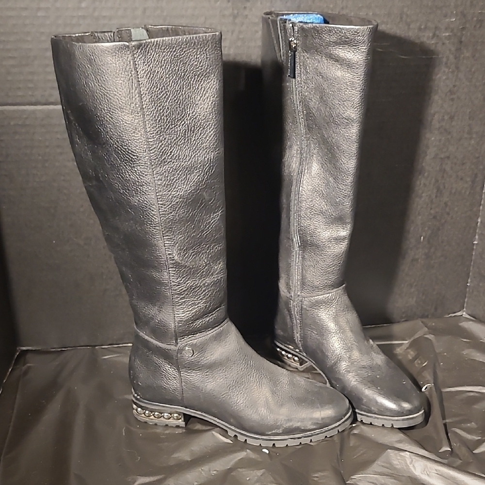 Karl Lagerfeld Black Over the Knee Boots